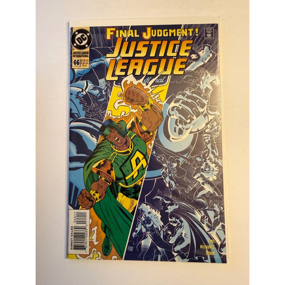 Justice‎ League International 66 DC Comics 1994 Final Judgment Jones Wojtkiewicz